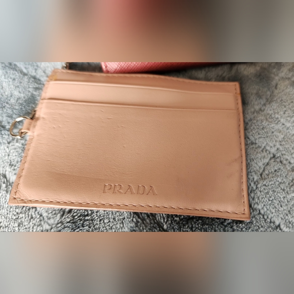 ✨🛍️ Pre-loved Prada Pink Saffiano Leather Wallet with COA. EUC. - Picture 12 of 15